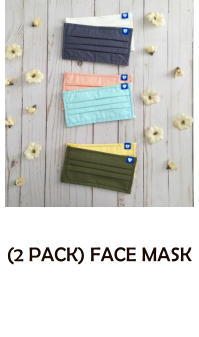 (2 PACK) FACE MASK